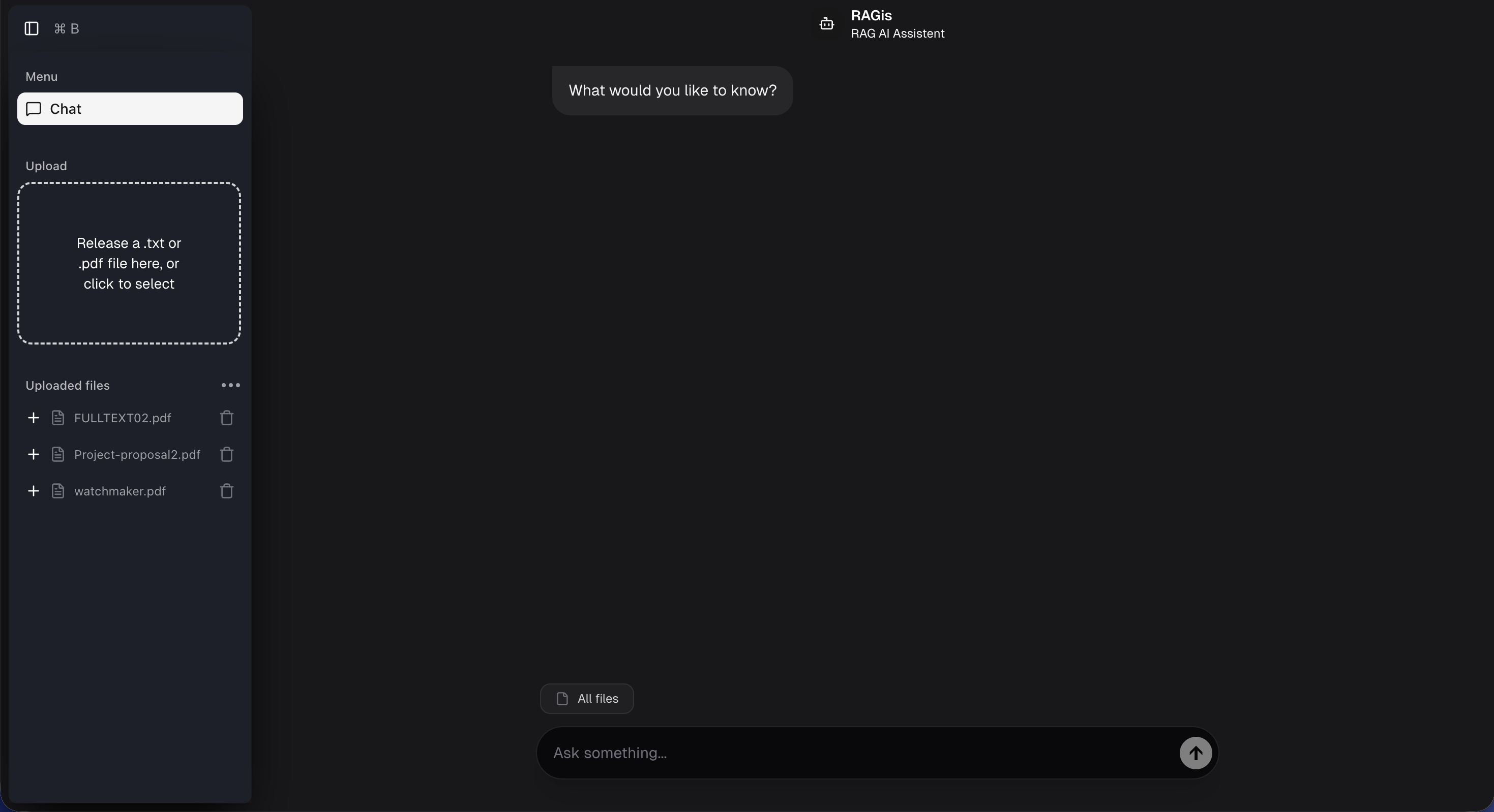 Generic RAG pipeline